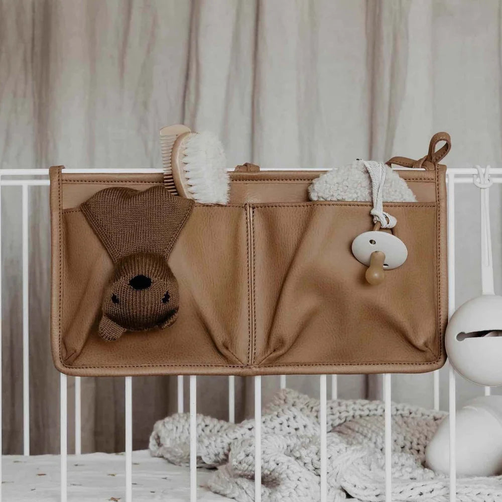 Baisik Bett Aufbewahrung Organizer | Tan - Babybett