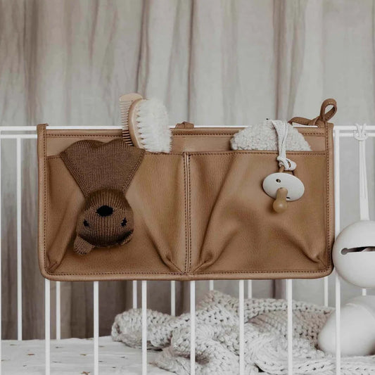 Baisik Bett Aufbewahrung Organizer | Tan - Babybett