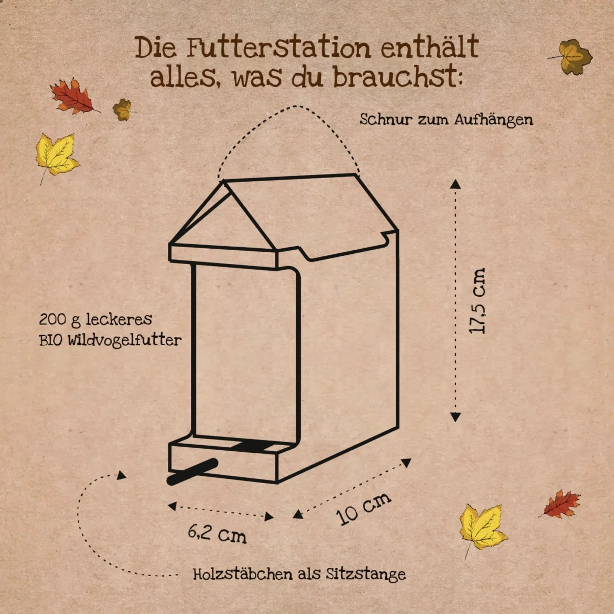 BIO-Freiluftbuffet Vögel von DIE STADTGÄRTNER