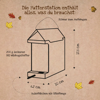 BIO-Freiluftbuffet Vögel von DIE STADTGÄRTNER