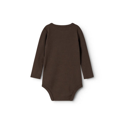 MarMar Copenhagen Body LS Modal Dark Roast Rückseite