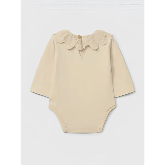 Snug Body mit Rüschenkragen in Beige – Ansicht 2
