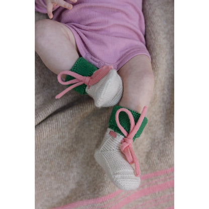 Booties | Cream + Grass