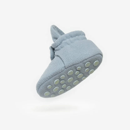 Weiche hellblaue Babybootie mit rutschfester Sohle für 12-24 Monate