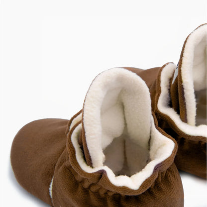 Kings & Rebels Booties Gamuza Classic Cinnamon, Detailansicht Markenlabel