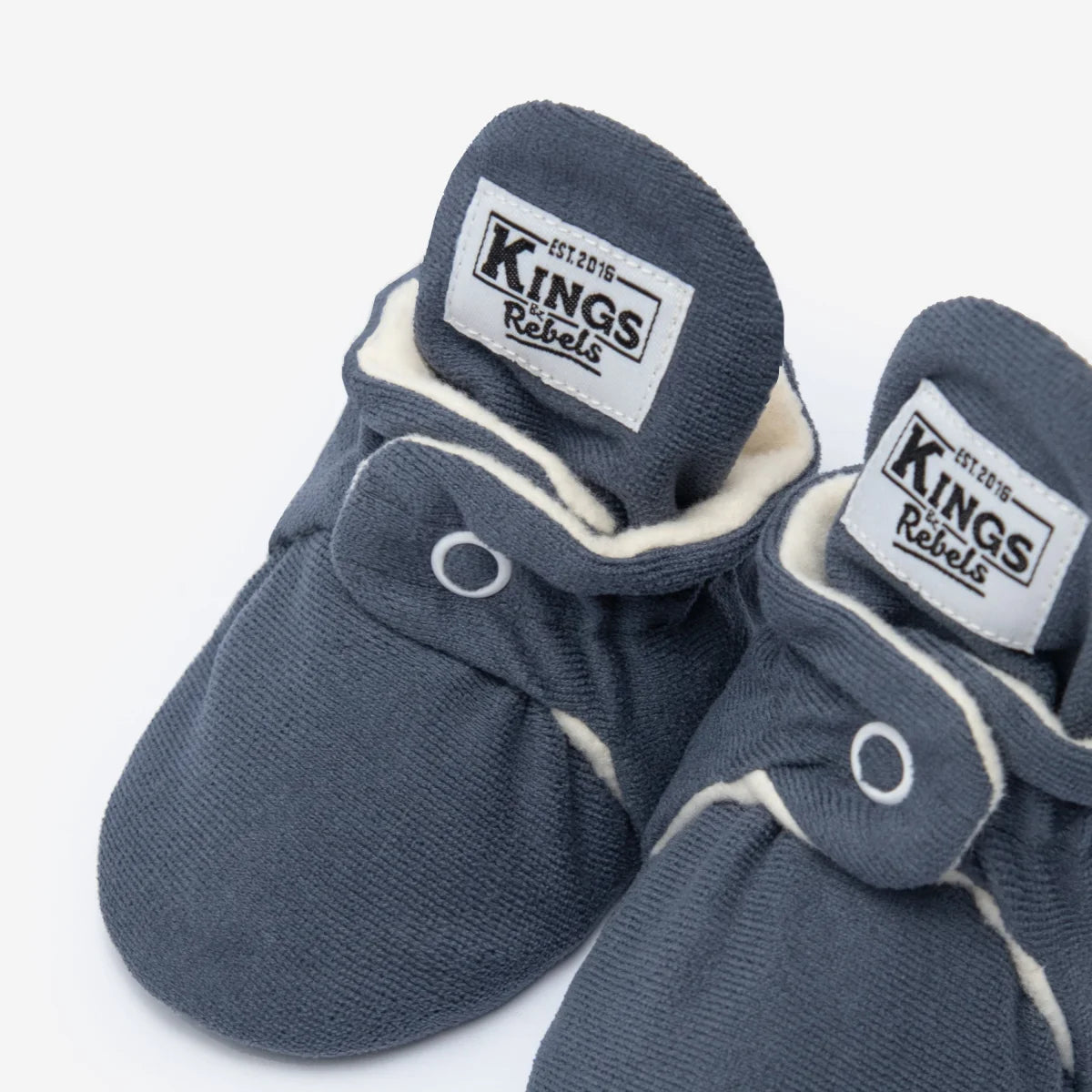Kings & Rebels Booties Gamuza Gripper Night Blue, Sohle mit Griffpunkten