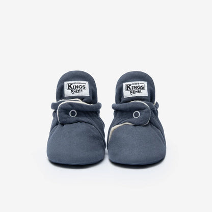Kings & Rebels Booties Gamuza Gripper Night Blue, Paar mit rutschfester Sohle