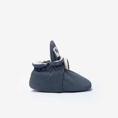 Kings & Rebels Booties Gamuza Gripper Night Blue, Seitenansicht