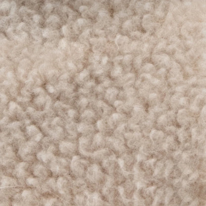 Cremeweißer Plüschteppich mit texturierter Faser für Booties Teddy 12-24 Monate Beige