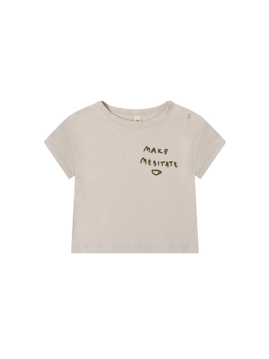 Boxy T-shirt | Make Meditate - Pullover