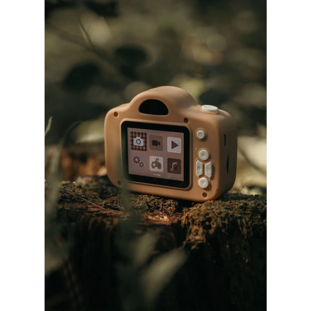 Pink Kinder Digitalkamera mit einfachen Bedienelementen von Peanut Little Daisys