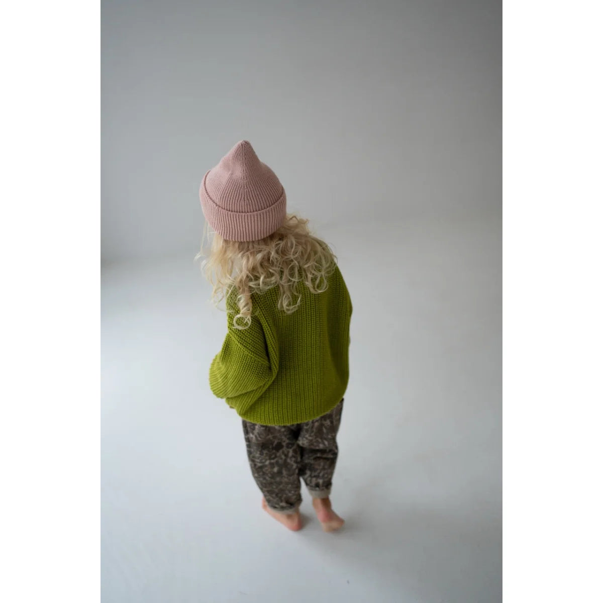 romi. Chunky Knit Sweater en Matcha