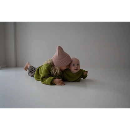 romi. Chunky Knit Sweater en Matcha