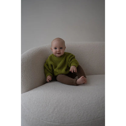 romi. Chunky Knit Sweater en Matcha