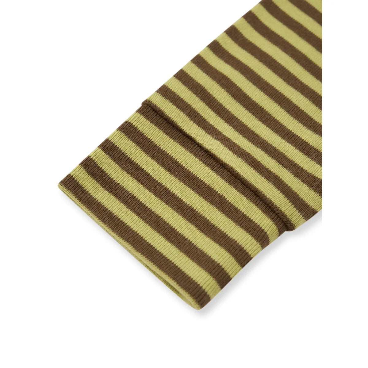 Organic Zoo Cuffed Leggings Chicory Stripes