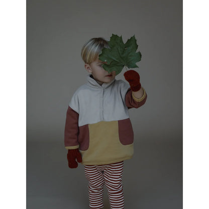 Cuffed Leggings | Paprika Stripes