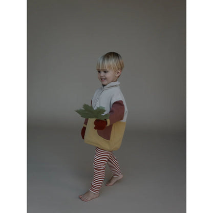 Cuffed Leggings | Paprika Stripes