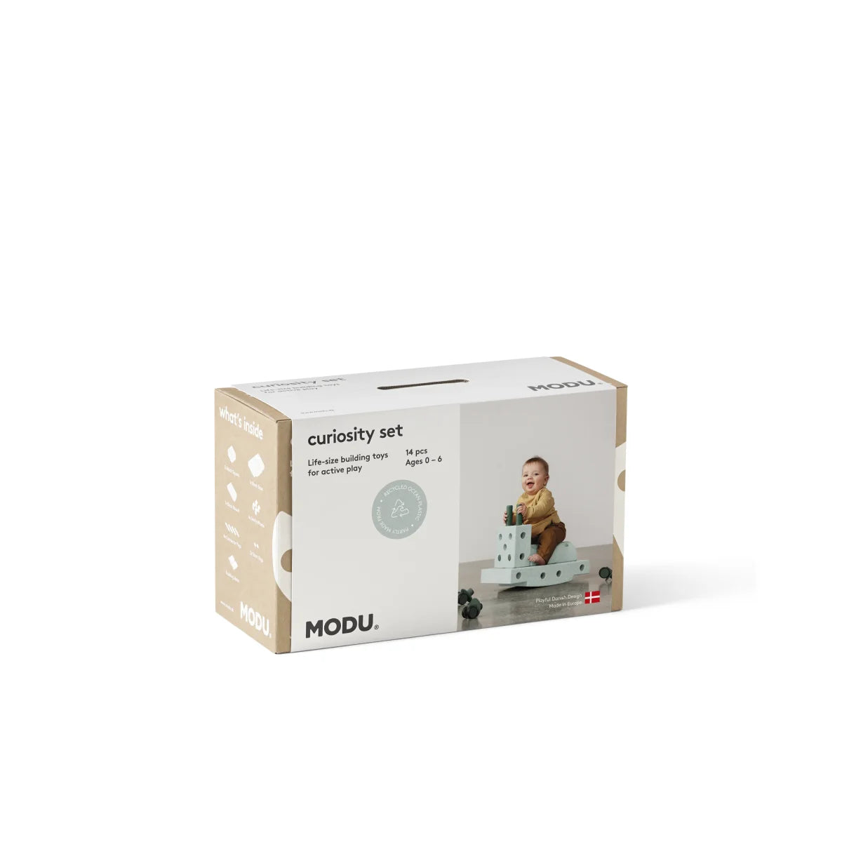 MODU Curiosity Set in Ocean Mint und Forest Green