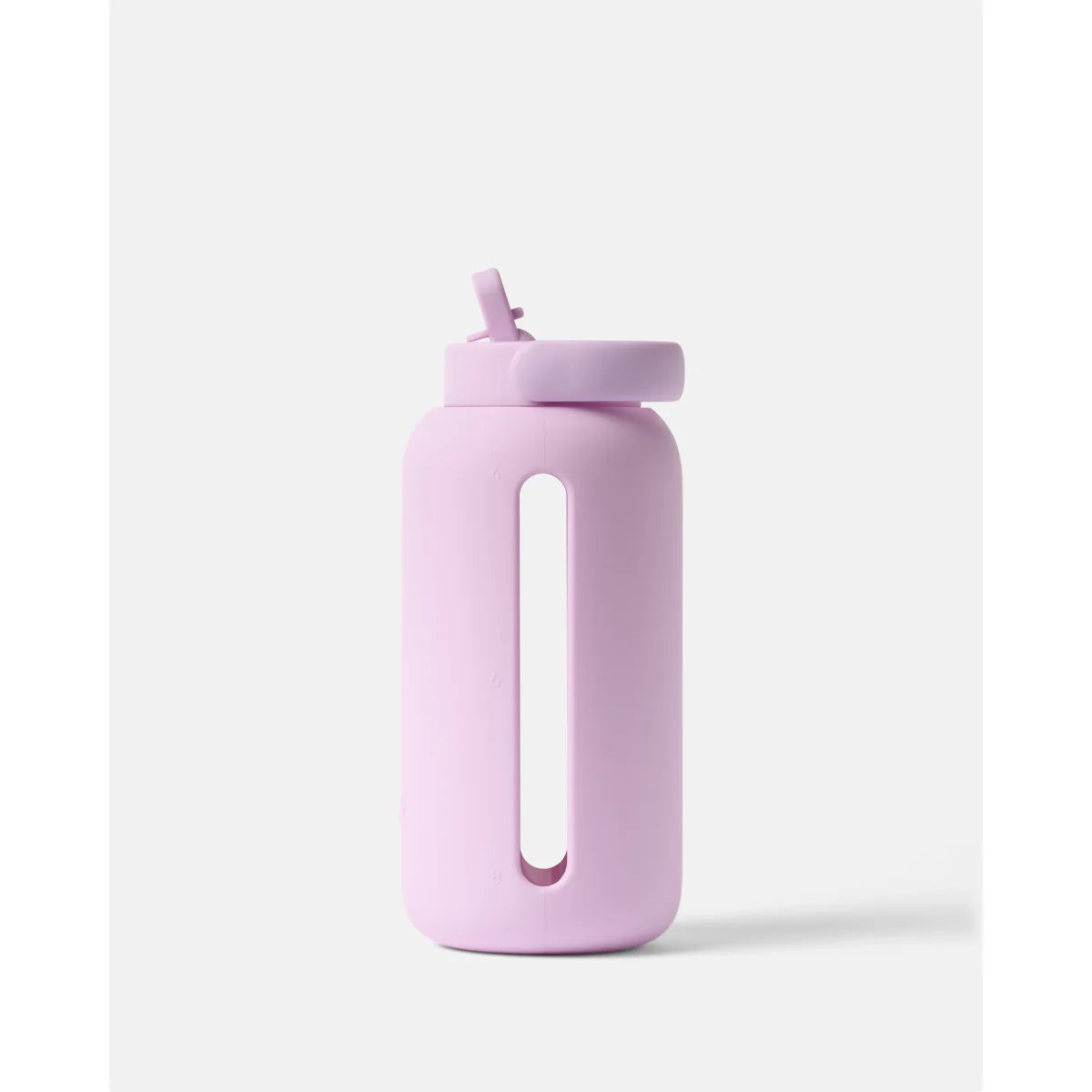 Bink Day Bottle 800ml in Cotton Candy (zartrosa) mit Flip-Verschluss und Sichtstreifen