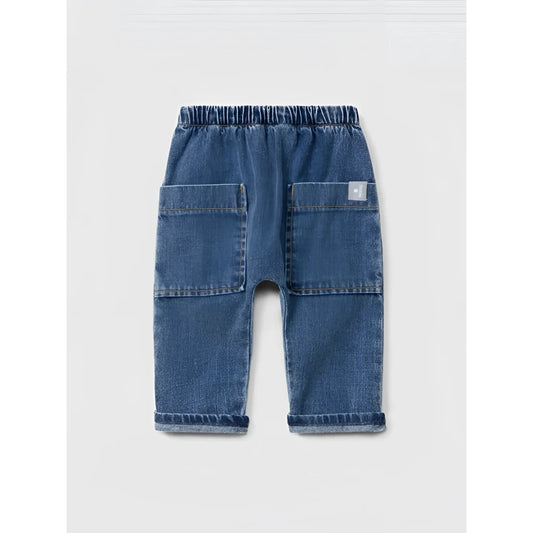 Snug Denim-Schlupfhose in Indigo – Ansicht 1