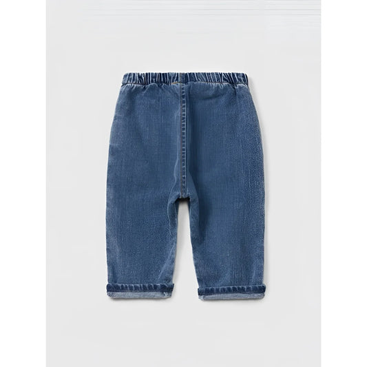 Snug Denim-Schlupfhose in Indigo – Ansicht 2