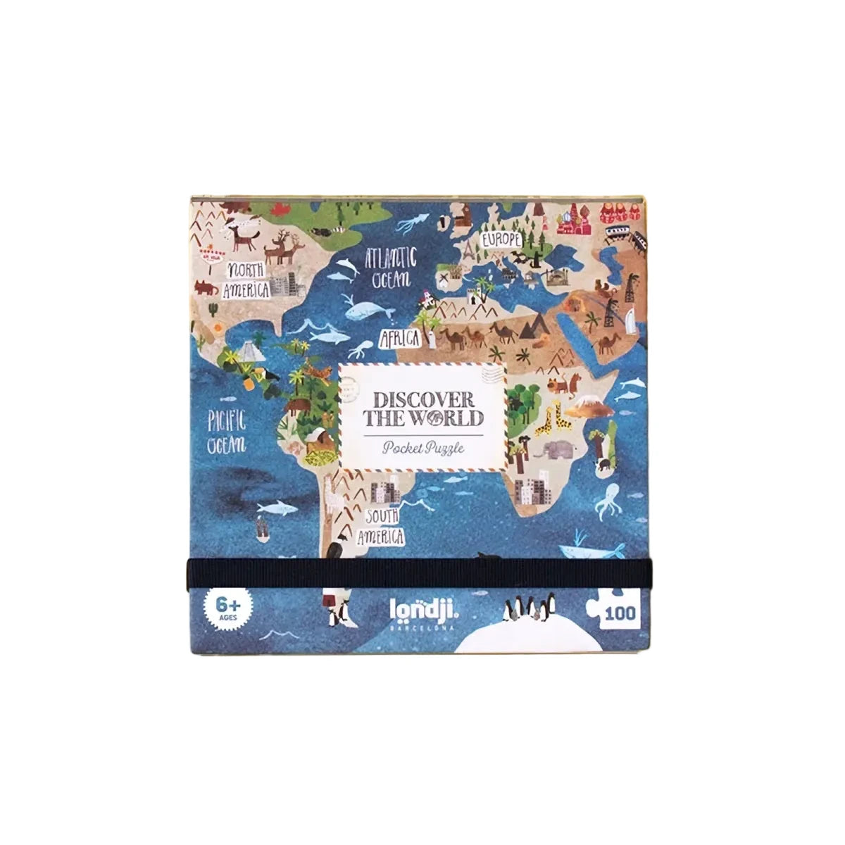 Discover the World Pocket Puzzle von Londji