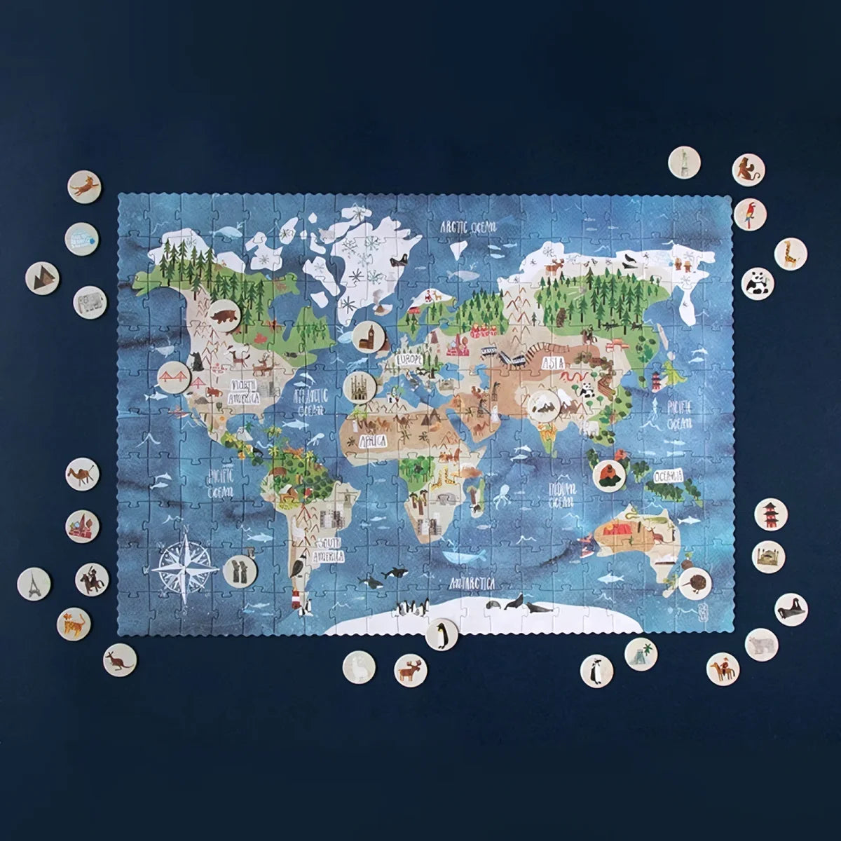 Discover the World Puzzle von Londji