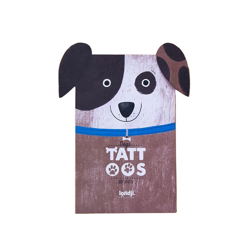 Hundeschmuck-Temptattoo-Box, lustige temporäre Tattoos für Hunde Fans