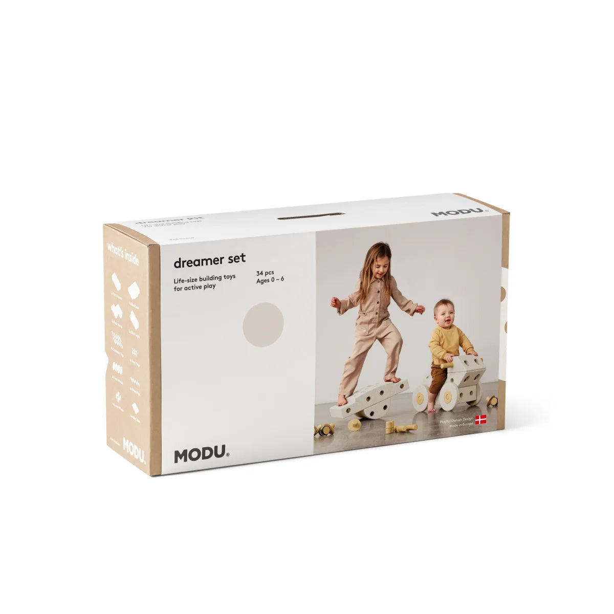 MODU Dreamer Set in Sand Grey und Honey Yellow