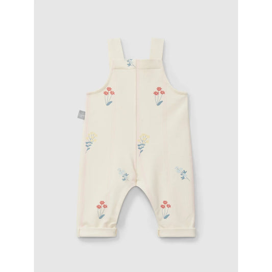 Floral gemusterte Baby-Latzhosen, Plüsch Dungarees, stilvoll und bequem