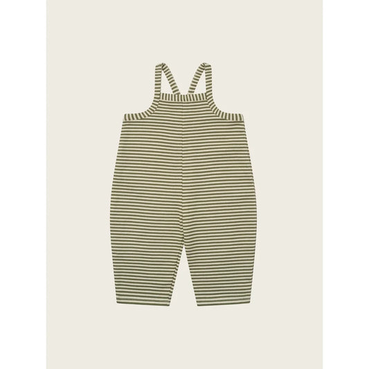 Streifen Baumwoll-Babykleidung Dungarees Latzhose Fern Streifen