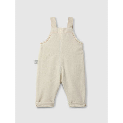 Natürliche Dungarees Organic-Style mit umklappbaren Beinabschlüssen