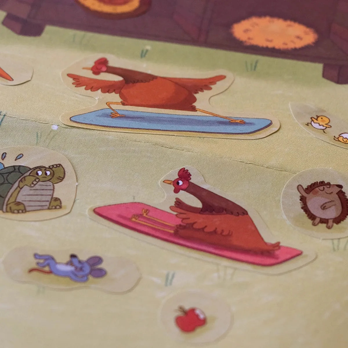 Farmtastic World Poster + Stickers von Londji