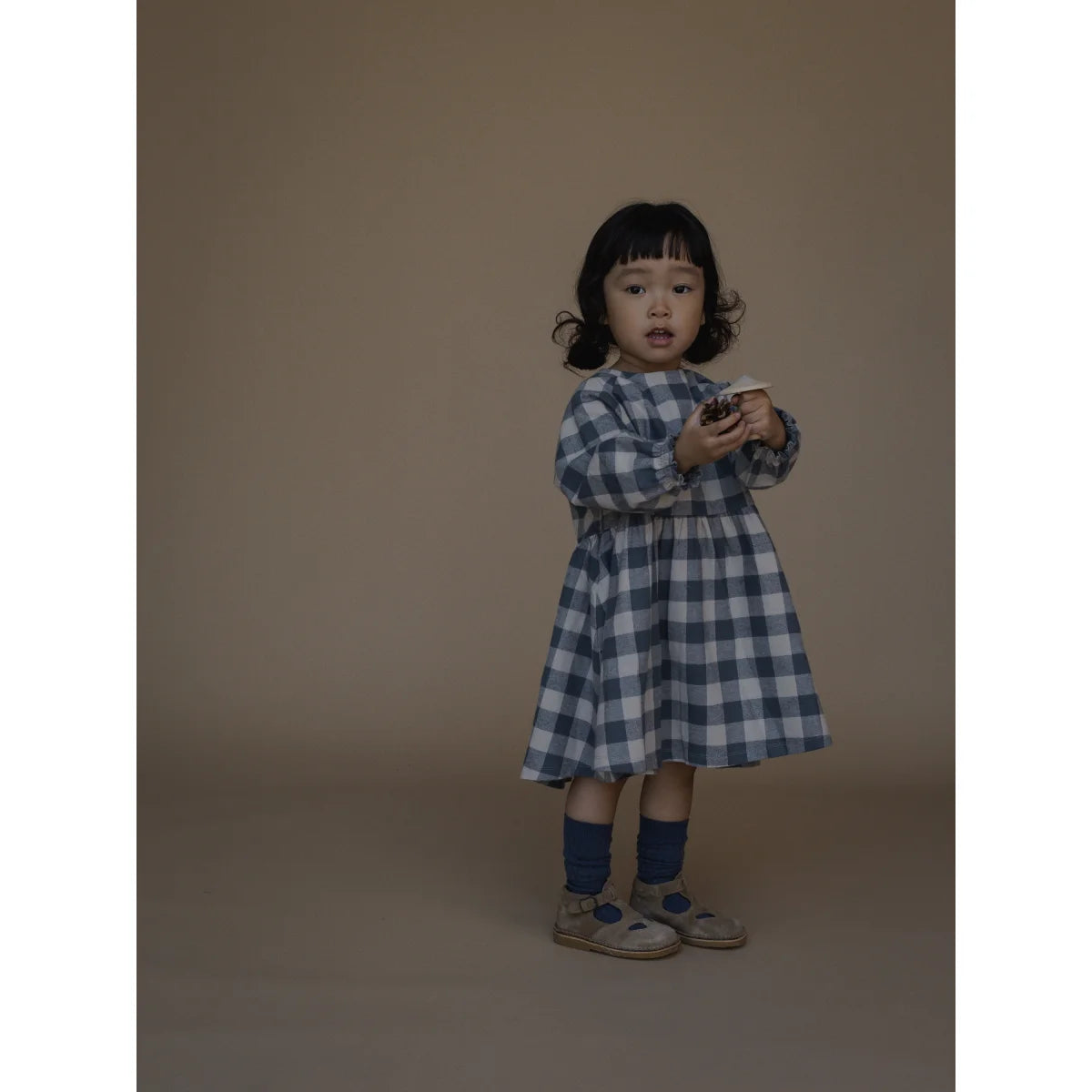Field Dress | Fog Blue Gingham