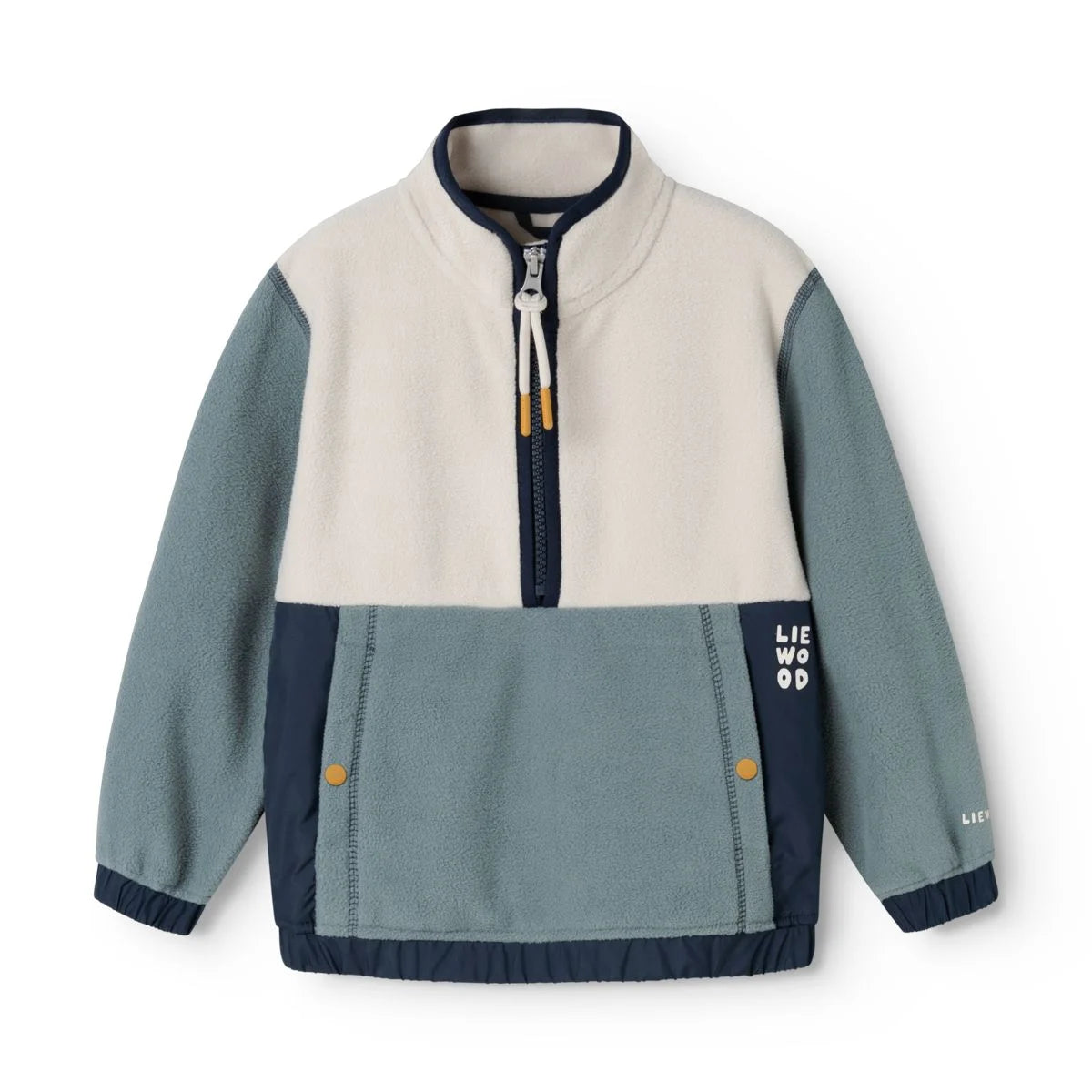 Fleece-Pullover mit Halfzip Wynn Classic navy mix