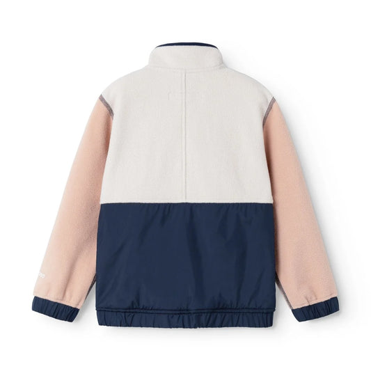 Fleece-Pullover mit Halfzip Wynn Pale tuscany mix