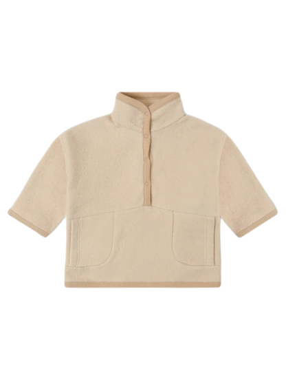 organic zoo Fleece Sweater | Warm Sand - Pullover