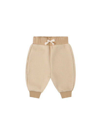 organic zoo Fleece Sweatpants | Warm Sand - Hose