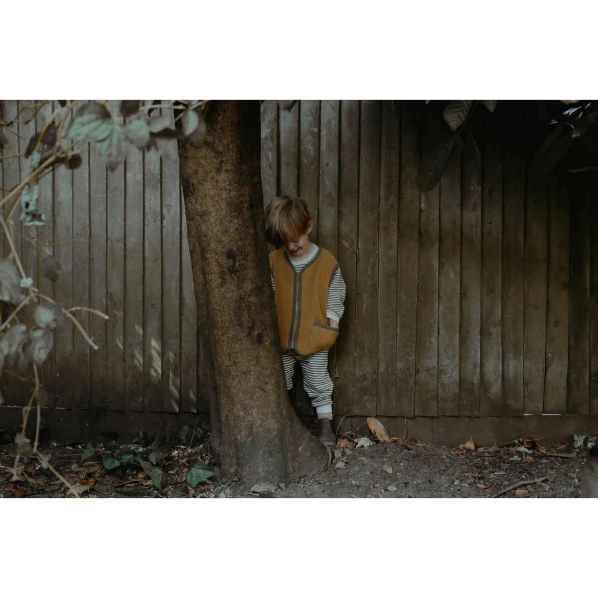 Gilet in pile | Bark