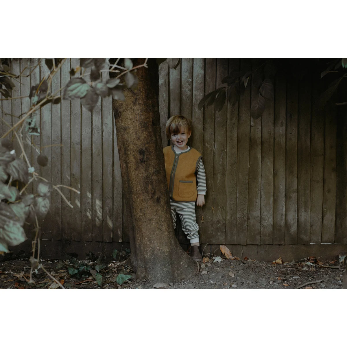 Gilet in pile | Bark