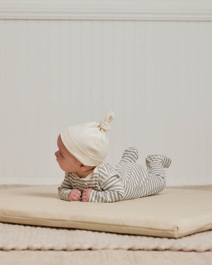 Geknotete Babymütze | Ivory - 0-6 Monate - Mütze