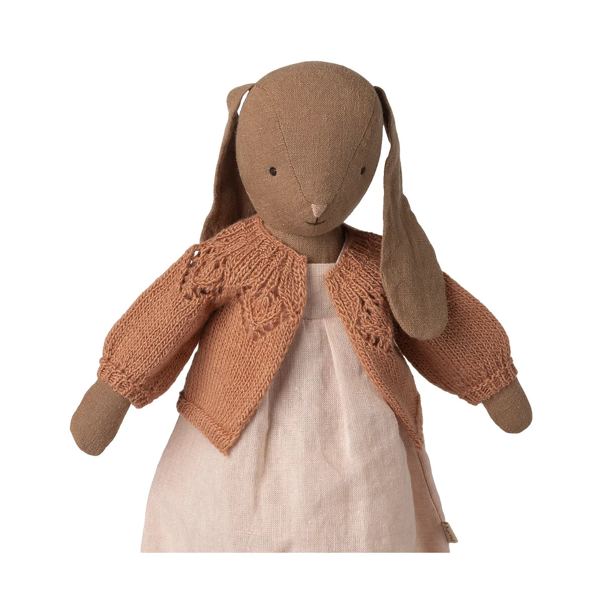 Maileg Outfit Grösse 3: Hasen Größe mit gestrickter Vintage Rose Strickjacke