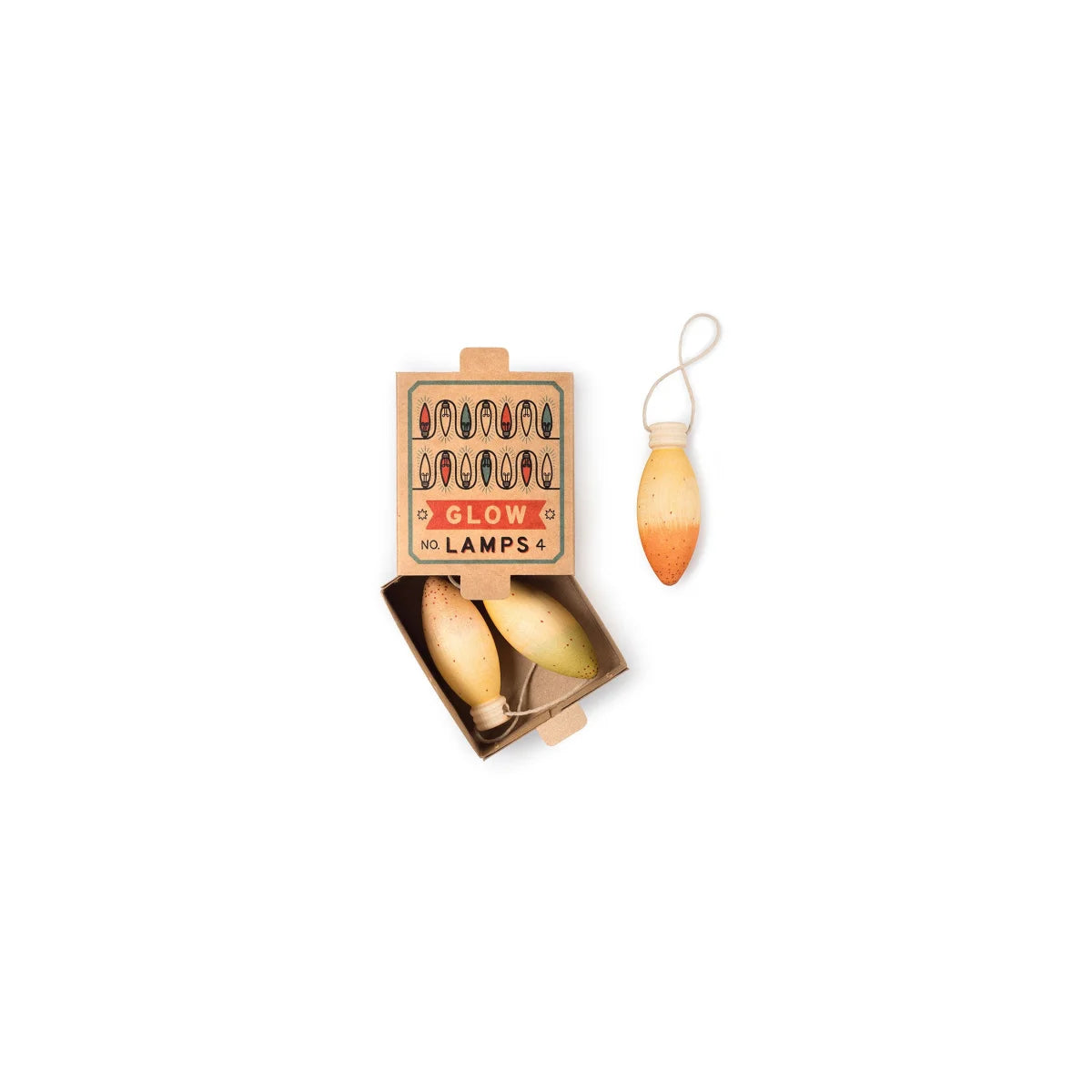 Grapat Glow Lamps Holzlaternen als Weihnachtsschmuck