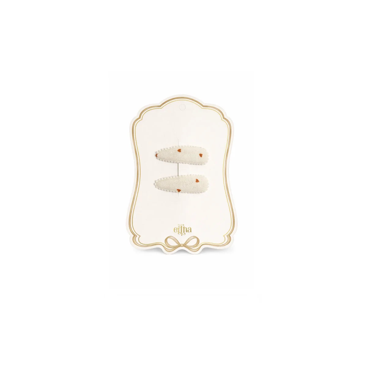 Mrs Ertha Haarspangen Tiny Hearts im Zweierset auf Karte