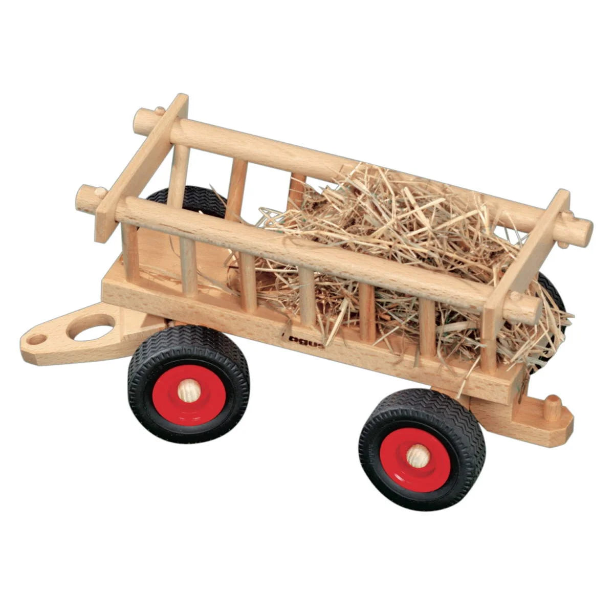fagus Heuwagen aus Buchenholz, lenkbar