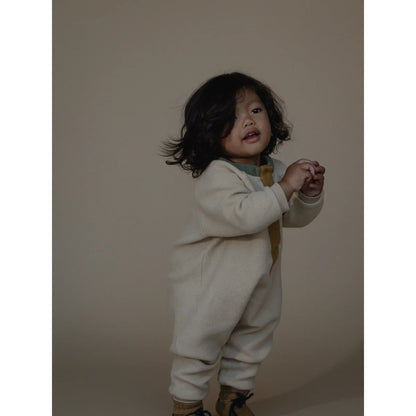 High Neck Onesie | Fossil Fleece