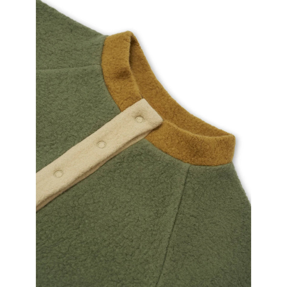 Organic Zoo High Neck Onesie Pine Fleece
