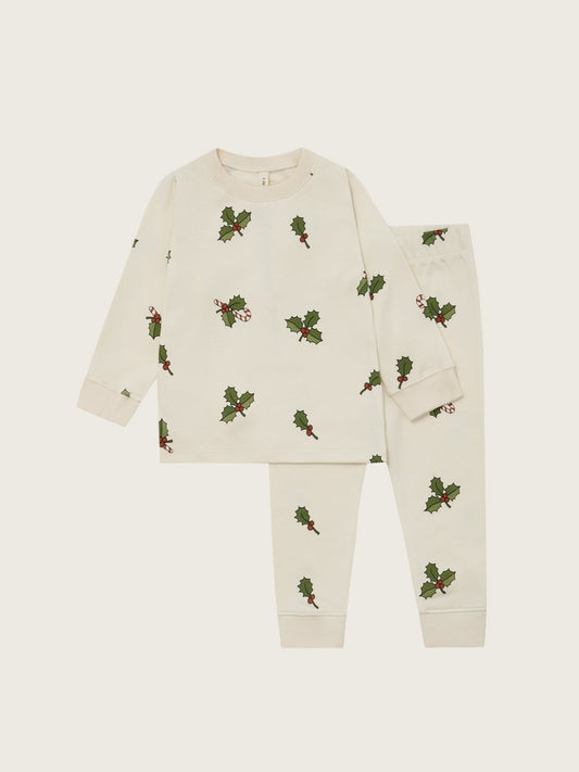 Slim Pajamas Kids | Christmas Holly