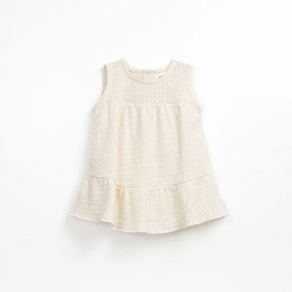 Play Up Jersey Jacquard Dress | Fiber - 0-3 Monate - Kleid