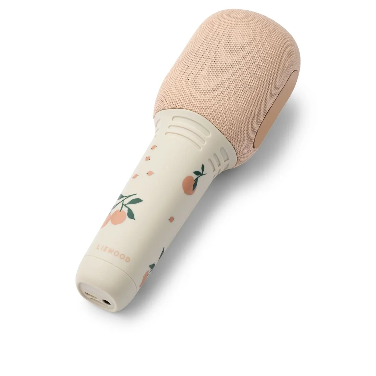 Kabelloses Karaoke-Mikrofon Beinta Peach Sea Shell von Kidwood mit Pfirsichdesign